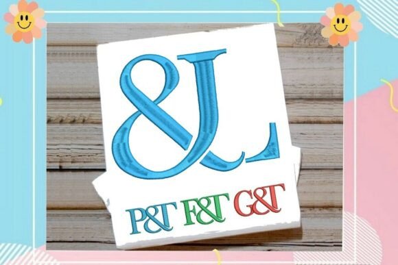Interlocking Ampersand Letter L Monogram