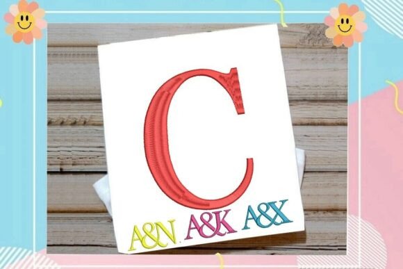 Letter C Split Monogram Logo