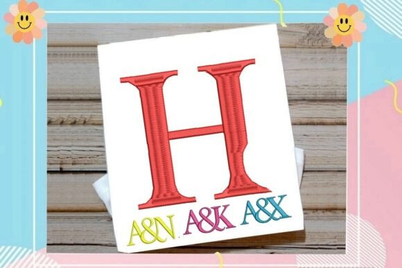 Letter H Split Monogram Logo Review