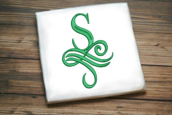 Oceanic Flourish Monogram S: A Designer's Review for Small Business