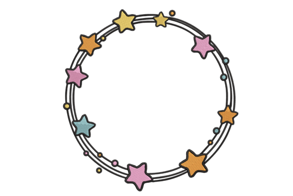 Pastel Star Wreath Design Review for Business