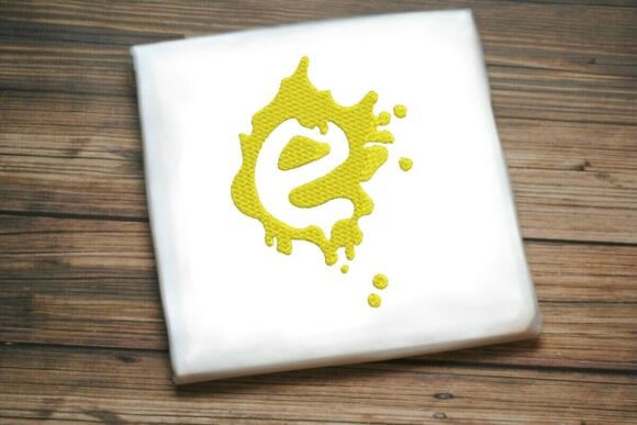 Review: Paint Splash Monogram e for Boutique Sweatshirts